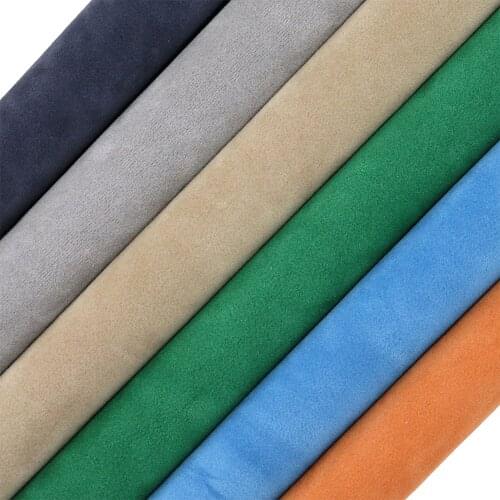 30x134cm Roll Black Green Blue Both Side Velvet Leather Fabric Suede Synthetic Leather For Bag Bows DIY Home Decoration KY006