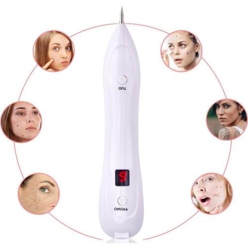 6 Mode Beauty Mole Removal Pen Micro Skin Tag Freckle Wart Remover Laser for Freckle Tattoo Removal Machine Plasma Pen Device
