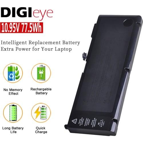 10.95V 77.5Wh A1382 Battery for MacBook Pro 15 inch A1286 (only for Early 2011, Late 2011, Mid 2012),MC721LL/A MC723LL