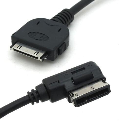 Free shipping For Volkwagen V W Au di AMI MDI IPHONE 4 IPOD cable VW Tiguan GTI CC A4 A6L audio cable