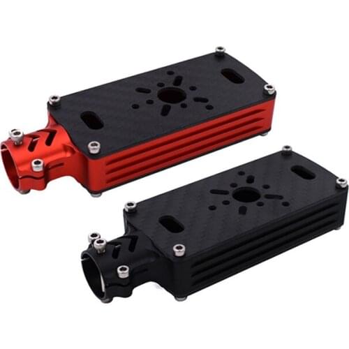 1PCS CNC Aluminum Motor Mount Holder Bracket Base for 16mm Carbon Fiber Tube Quadcopter Hexacopter Multicoper RC Drone Parts