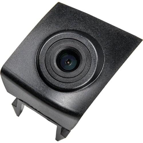 HD 720p Front View Camera Logo Parking Camera Waterproof Night Vision for Universal Monitors (RCA) for BMW X1 F48 2013-2015