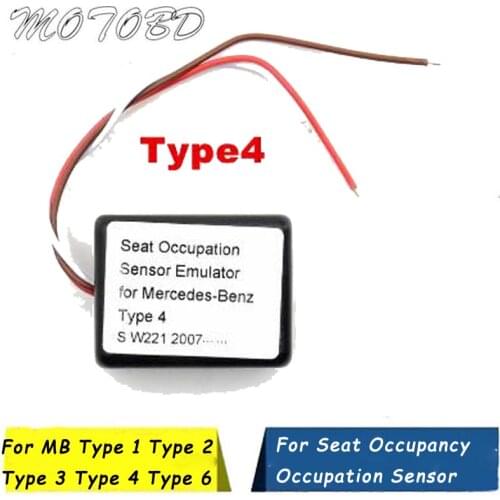 MB Type 1 Type 2 Type 3 Type 4 Type 6 Optional for W204 W211 W104 W230 X164 W171 Seat Occupancy Occupation Sensor SRS Emulator