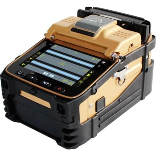 Signalfire 2019 NEW AI-8C Fiber Optic Fusion Splicer SM&MM 6seconds Typical splicing FTTH Fiber Optic Splicing Machine