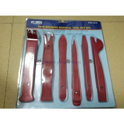 Wholesale plastic Lever Car stereo disassembly tool hooker for car repair TRIM MOLDING REMEVAL TOO SET