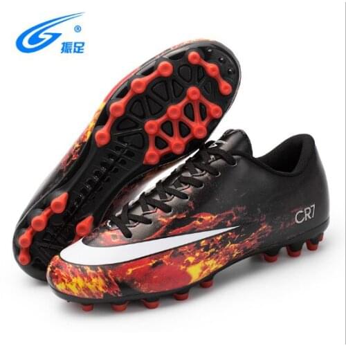 ZHENZU Professional Soccer Cleats Cheap Football Shoes Kids Men krampon futbol orjinal Outdoor Football Boots Sneakers ayakkabi
