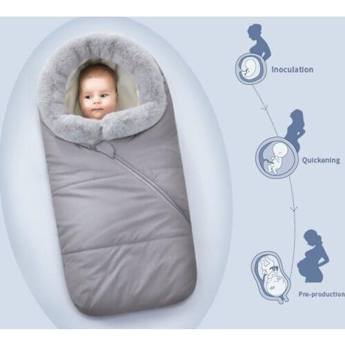 Baby stroller Sleeping Bag Winter Autumn Baby Infant Warm Sleeping Bag baby go out for Outdoor Tour Thick warm quilt