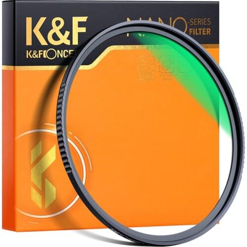 K&F Concept UV Filter 58/77/82mm Nano-X MCUV Ultra Slim Glass Filter 18-Layer Waterproof MRC Multi Coated Protection Lens Filter