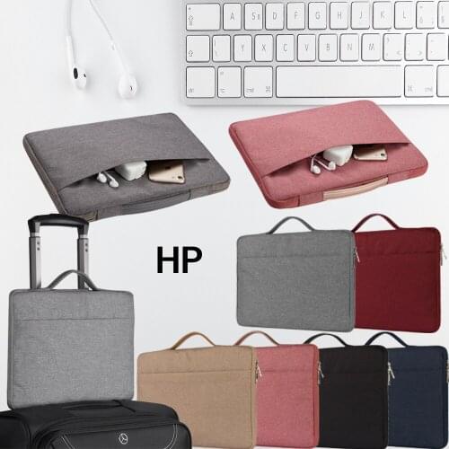 Waterproof Laptop Bag for HP Pavilion 15/Pro 14/x2/x360/Pro X2 612/ProBook 430 13.3"/440 14"/6360b Nylon Notebook Sleeve Bag