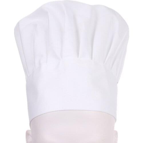 Custom Logo Cooking Adjustable Chef Hat Men Kitchen Baker Elastic Hat Catering Cooking Cap Hats Working Cap 1pc Cooker Hat