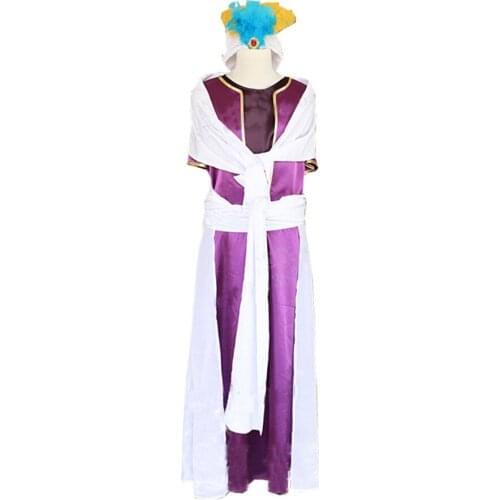 2017 Magi The Labyrinth of Magic Sinbad Cosplay Costume All Sizes No Accessory
