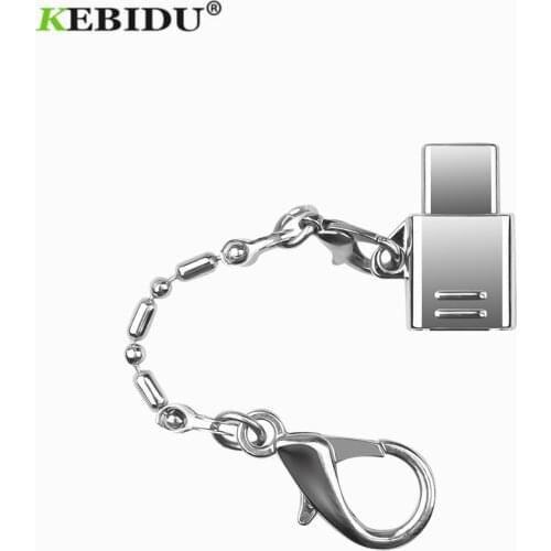KEBIDU Type-C Adapter Micro USB To Type C & USB To Type-C OTG Converter Data Sync Charging Adapter for Samsung Female to Male