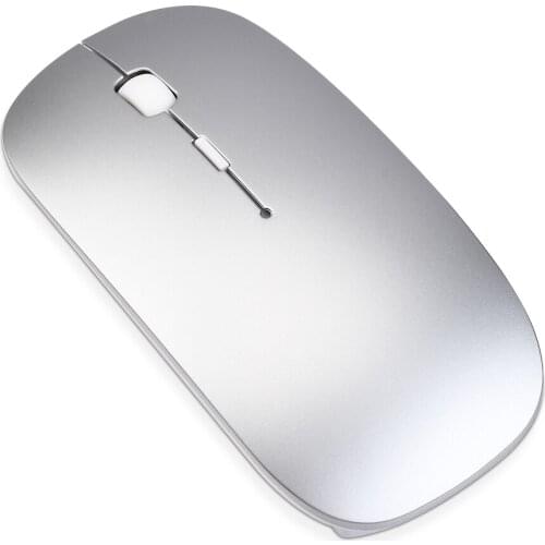 Silent Bluetooth 4.0 Mouse 1600 DPI Computer Mause Rechargeable Built-in Battery USB Mice Ergonomic for PC Laptop Wireless Mouse