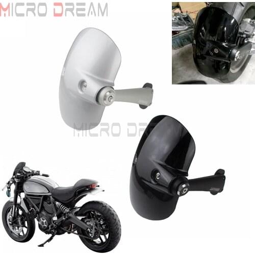 Black Silver Motorcycle Rear Fender Splash Mudguard Side Arm Hugger Mud Cover for BMW R NineT R9T R Nine T 2014 2015 2016-2018