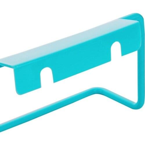 Door Tea Towel Rack Bar Hanging Holder Rail Organizer Bathroom Cabinet Cupboard Hanger Kitchen Accessories JW