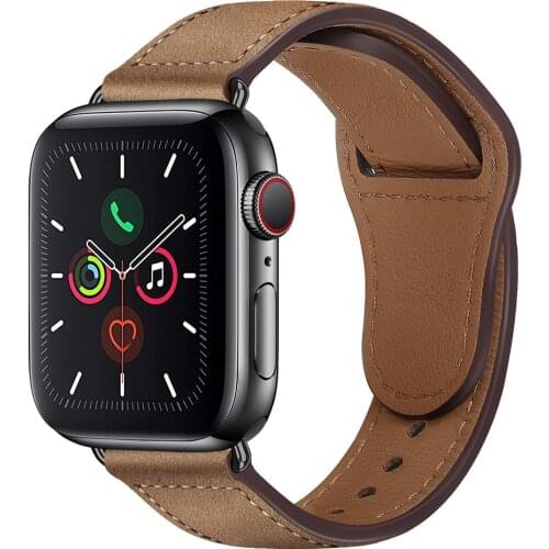 Italy Leather strap For Apple watch band 44 mm 40mm iWatch band 42mm 38mm Watchband bracelet Apple watch 5 4 3 2 38 40 42 44mm