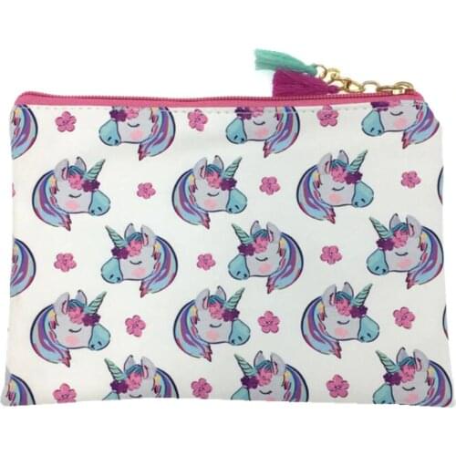 M256 2018 Lovely Cartoon Women Cloth Bag Fashion Originality Mermaid Unicorn Design Hand Bag Student Girl Women Gift Wholesale