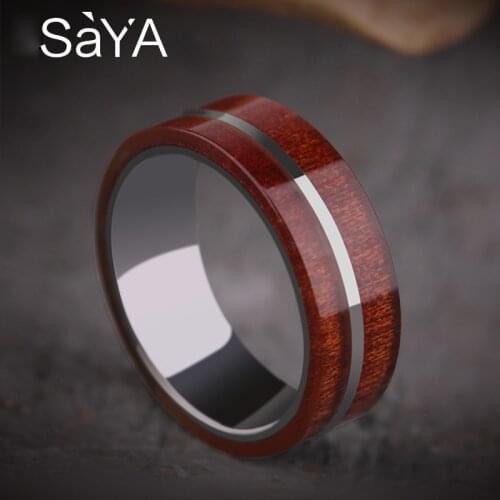 2021 Men Tungsten Wedding Ring with Mirror Polished Stripe Band for Engagement, Free Shipping, Engraving
