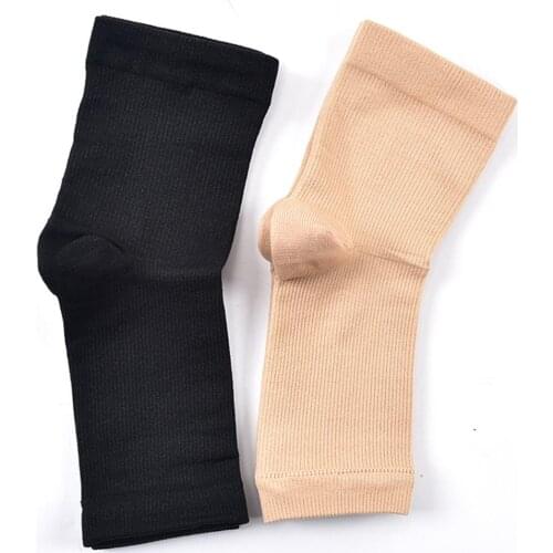 Compression Socks Toeless Non Skid Sticky Grip Yoga Socks For Women Anti Slip Lady Gym Fitness Sports Pilates Yoga Dance Sock
