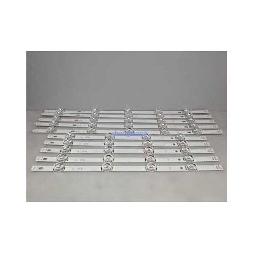 New 10 Pcs / Set LED Strip Replacement for LG Innotek 49LB580V 49LB5500 DRT 3.0 49 AB 6916L-1788A 6916L-1789A 6916L-1944A 1945A