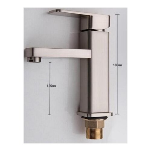 1 piece Deck Mounted Zinc alloy Copper Brushed Pull Swivel Kitchen bathroom Faucet Nickel Brush Water Tap 3 year warranty