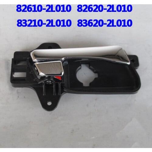 Interior left front door handle for i30 09-12 Elantra OEM new 826102L010 826202L010 836102L010 836202L010