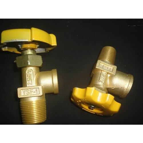 Household 2.5Mpa Pressure YSF-4 LPG Bottle Valve for Gas Cylinder Tank