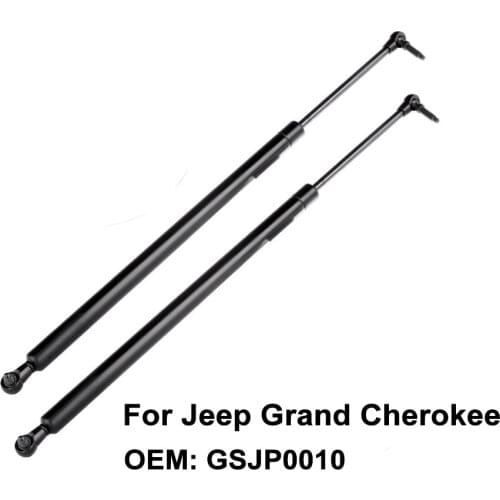 Tailgate Gas Spring Strut Lift Cylinder Support GSJP0010 for Jeep Grand Cherokee 2005 to 2010 （pack of 2