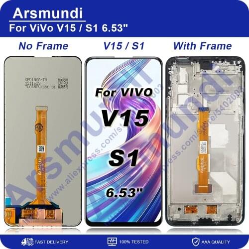 For BBK Vivo V15 / S1 / V15i 6.53" LCD Display Touch Screen Digitizer Assembly For Vivo S1 Replacement LCDs + Tools