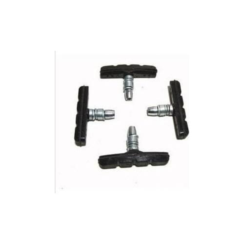 High Quality 1 Pair Durable Mountain Road Bicycle Cycling Bike Braking V-Brake Brake Holder Shoes Rubber Pads Blocks Parts