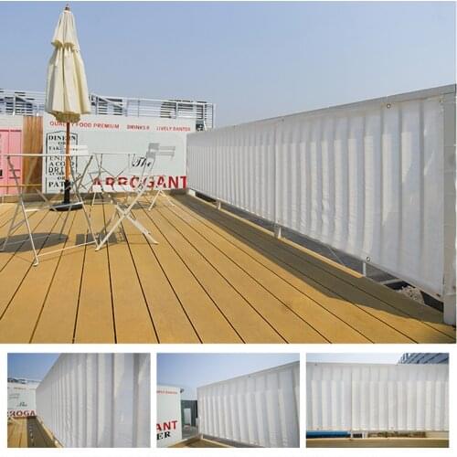 White Shade Net 6 Needle Sunshede Shelter Thickening Shading Net from Heat or Light Hemming Punch holes Household Flower Yard