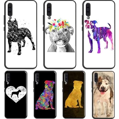 Staffordshire Bull Terrier Dog For Samsung A21S A20e A02S A20 A40 A50 A70 A12 A32 A42 A52 A72 A31 A41 A51 A71 Phone Case