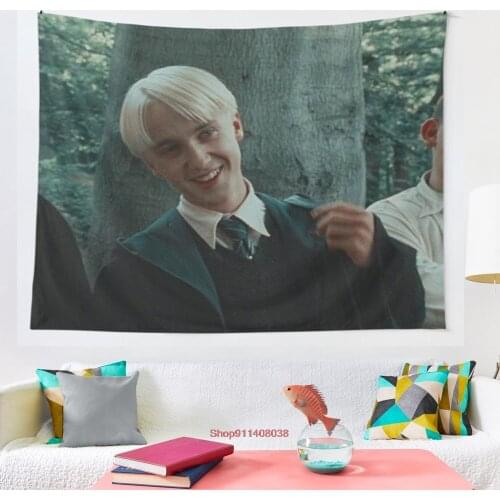 Draco malfoy blanket tapestry Cover Beach Towel Picnic Yoga Mat Home Decoration Wall Hanging