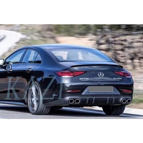 Dream2021 Fit For New Mercedes-Benz CLS Modified CLS53 Rear Lip Tail Throat CLS W257 Modified CLS53 AMG Rear Lip