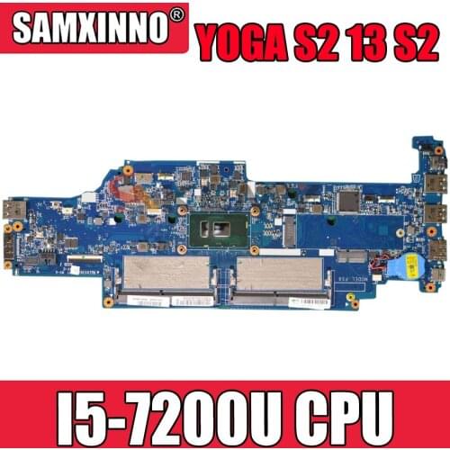 Laptop motherboard For LENOVO YOGA S2 13 S2 Core SR2ZU I5-7200U Notebook Mainboard DA0PS9MB8E0 DDR4