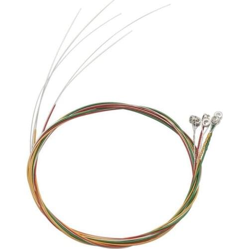 IRIN E103 6pcs/set Colorful Plated Steel+Copper Alloy Electric Guitar Strings