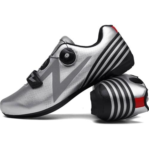 Bicycle Mountain Road Shoes Professional Grade Professional Riding Mountain Bike Lock Shoes Men and Women Breathable Sports Shoe