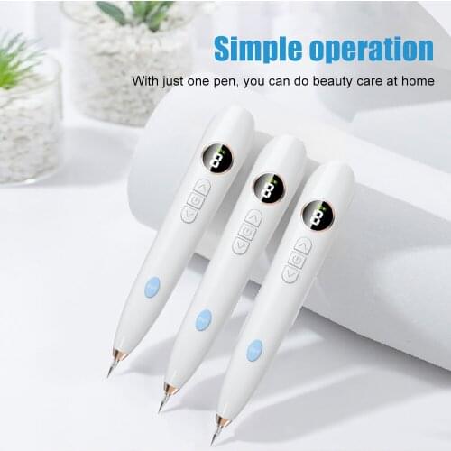 Electric Laser Plasma Pen Mole Tattoo Freckle Wart Tag Removal Skin Care Freckle Tag Nevus Dark Age Sweep Spot Tattoo Remover