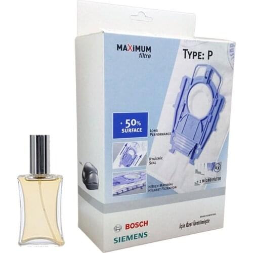 Vacuum Cleaner Dust Bag Compatible Brand Model Siemens VS 08G 2511 Vacuum Cleaner Bag (4 Pieces) HT-TT0093-1-30