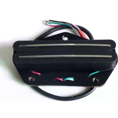 Sell Free Shipping guitar parts High output Twin blade dual coil guitar bridge pickup for tele guitars