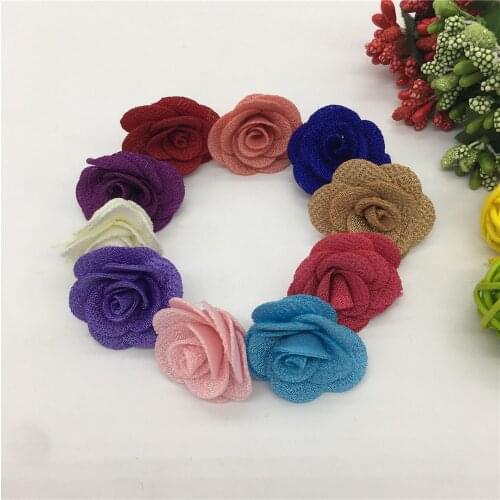 Multiple colour Pearl hemp artificial 3D flowers for decor christmas decorations for home decorations DIY needlework Accessory