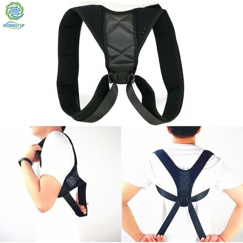 KONGDY Clavicle Corrector Back Support Adjustable Poor Posture Correction Belt Relieve Back Pain Health Care Humpback Correction
