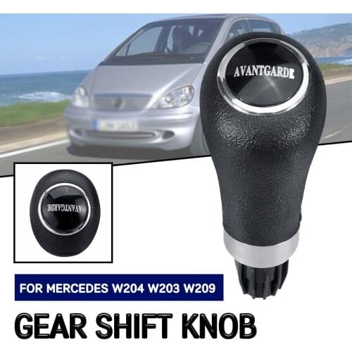 Car Gear Shift Knob For MERCEDES-Benz W204 W203 W209 W207(C207) Automatic AT AVANTGARDE Gear Lever Shifter Gaitor