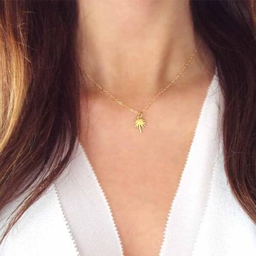 Women chocker Chain tree leaf choker Necklace Jewelry collana Kolye Bijoux Collares Mujer Collier Femme joyas