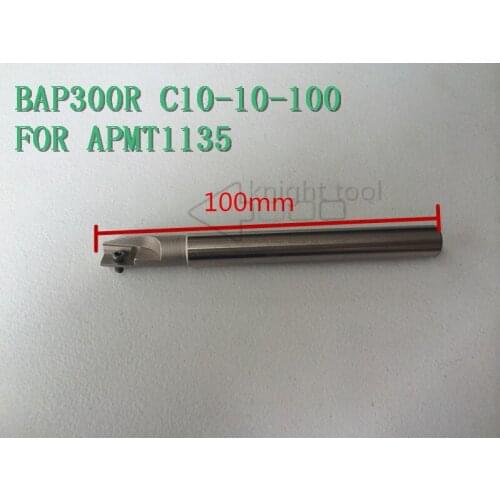 1pcs Rectangular transverse vertical milling cutter bar BAP300R C10-10-100-1 t