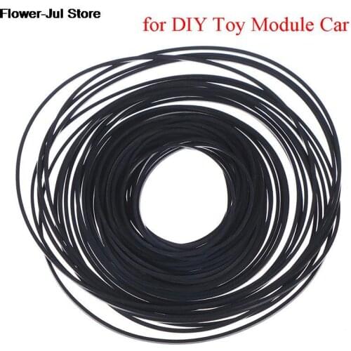 1pack Mix Cassette Tape Replacement Rubber CD DVD Cassette Tape Recorder Turntable Strap Belt For CD-ROM Video Machines 1*1mm