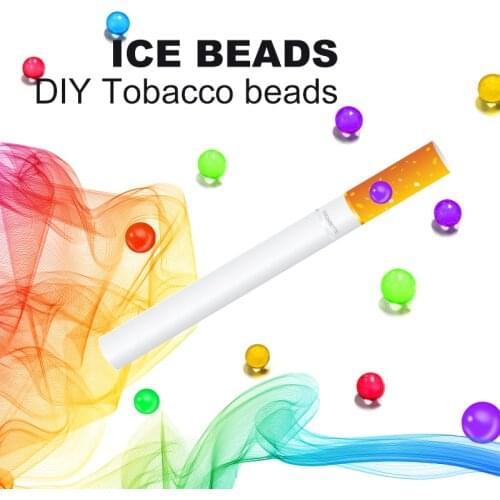 100pcs DIY Cigarettes pops beads ice Fruit Flavour menthol Mint flavor popping Smoking Accessories holder smoke balls men gifts