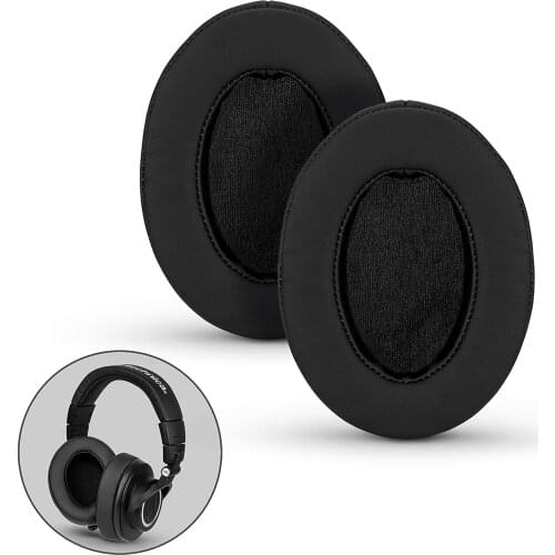 Ear Pads For ATH M50X, M40X, M30X, HyperX, SHURE, Turtle Beach, AKG, ATH, Philips, Fostex Replacement Memory Foam Earpads
