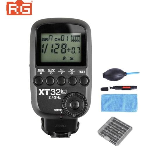 Godox XT32 XT32C XT32N E-TTL i-TTL 2.4G Wireless 1/8000s Flash Trigger for Canon Nikon Dslr camera TT685 V860 II V850 AD360 II