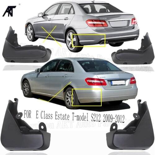 Mud Flaps For Benz E-Class W212 E300 E350 E550 E500 E280 E200 2008 - 2013 Splash Guards Mudguards Front Rear